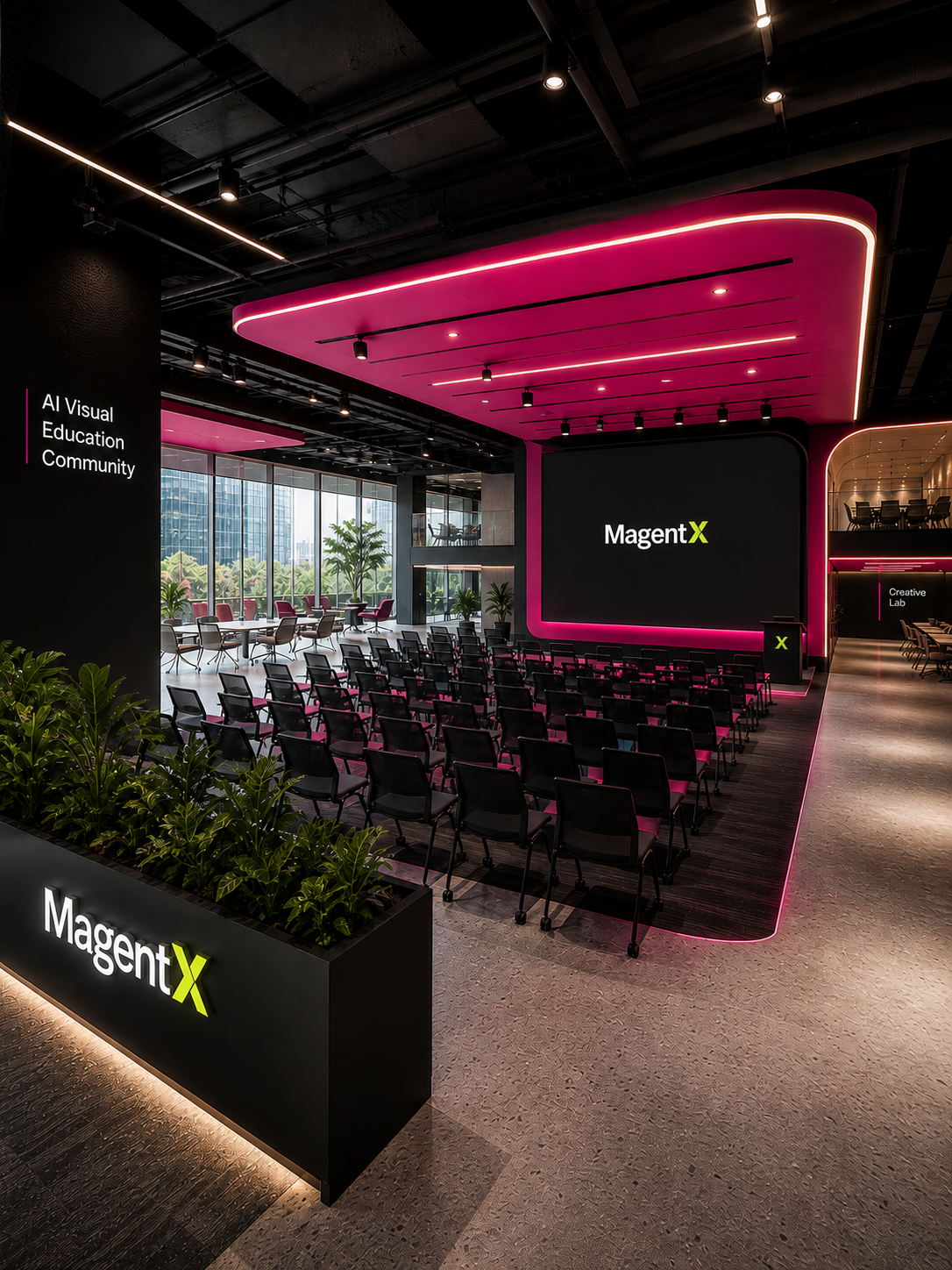 MagentX Studio — AI Visual Education Hub
